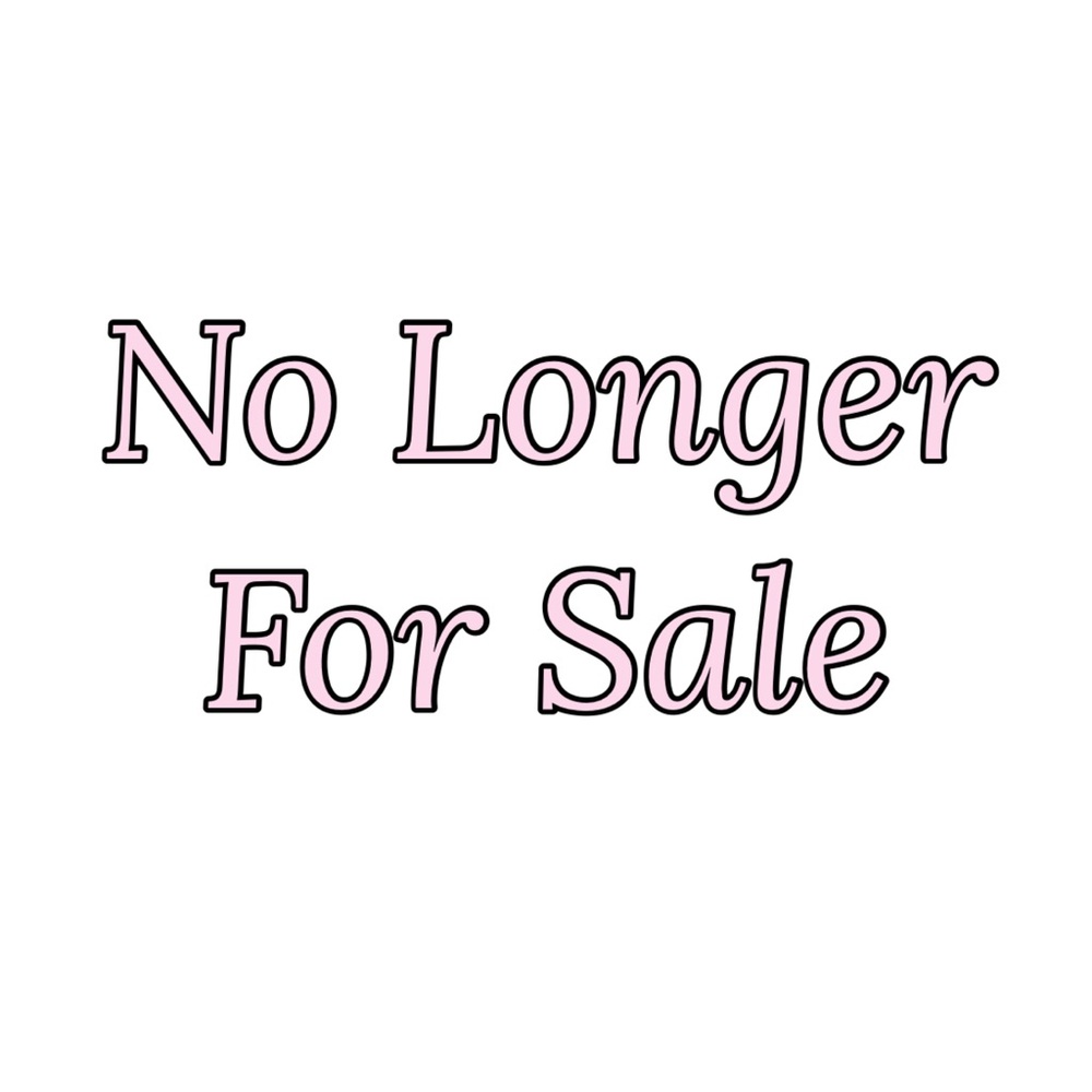 Item no longer for sale